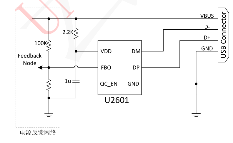 U2601應(yīng)用簡(jiǎn)圖
