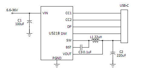 U5218應(yīng)用簡圖